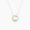 Collier Rodica Or Jaune Oxyde De Zirconium