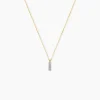 Collier Rosalin Or Jaune Diamant