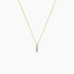 Collier Rosalin Or Jaune Diamant
