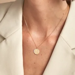 Collier Rosalya Or Jaune Nacre