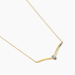 Collier Rosmerta Or Jaune Diamant