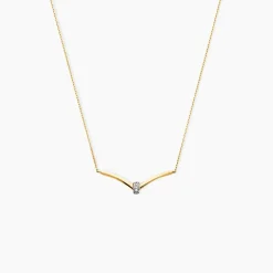 Collier Rosmerta Or Jaune Diamant