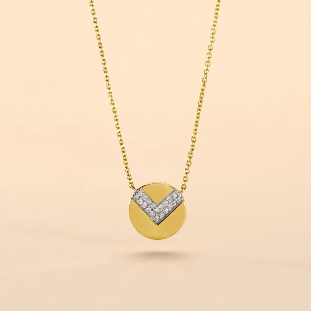 Collier Ruby Or Jaune Diamant|Marc Orian Hot