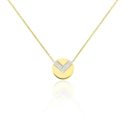 Collier Ruby Or Jaune Diamant|Marc Orian New