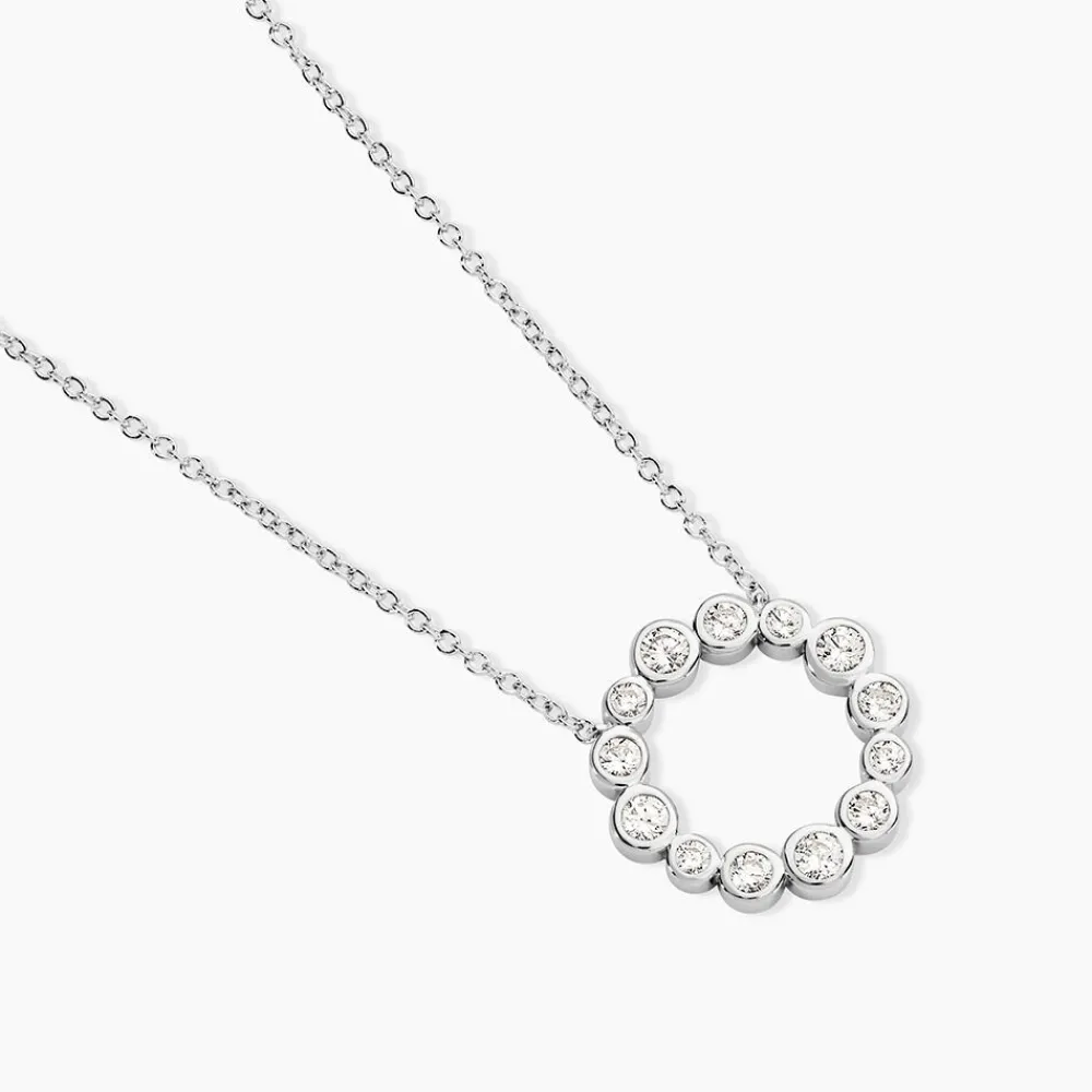Collier Ryo Argent Blanc Oxyde De Zirconium|Marc Orian Discount