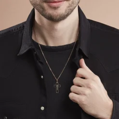 Collier Saleh Plaqué Or Jaune|Marc Orian Outlet