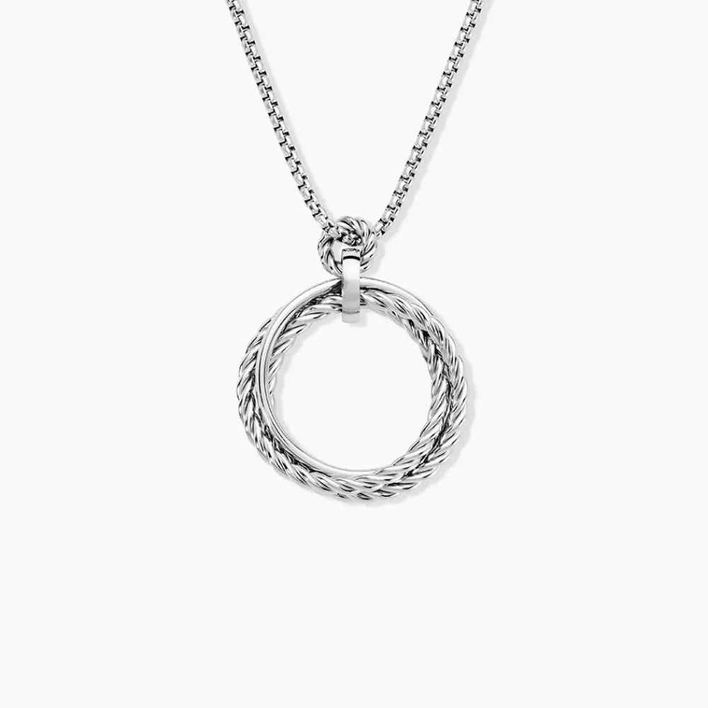 Collier Sautoir Acier Blanc Galaad|Marc Orian Best
