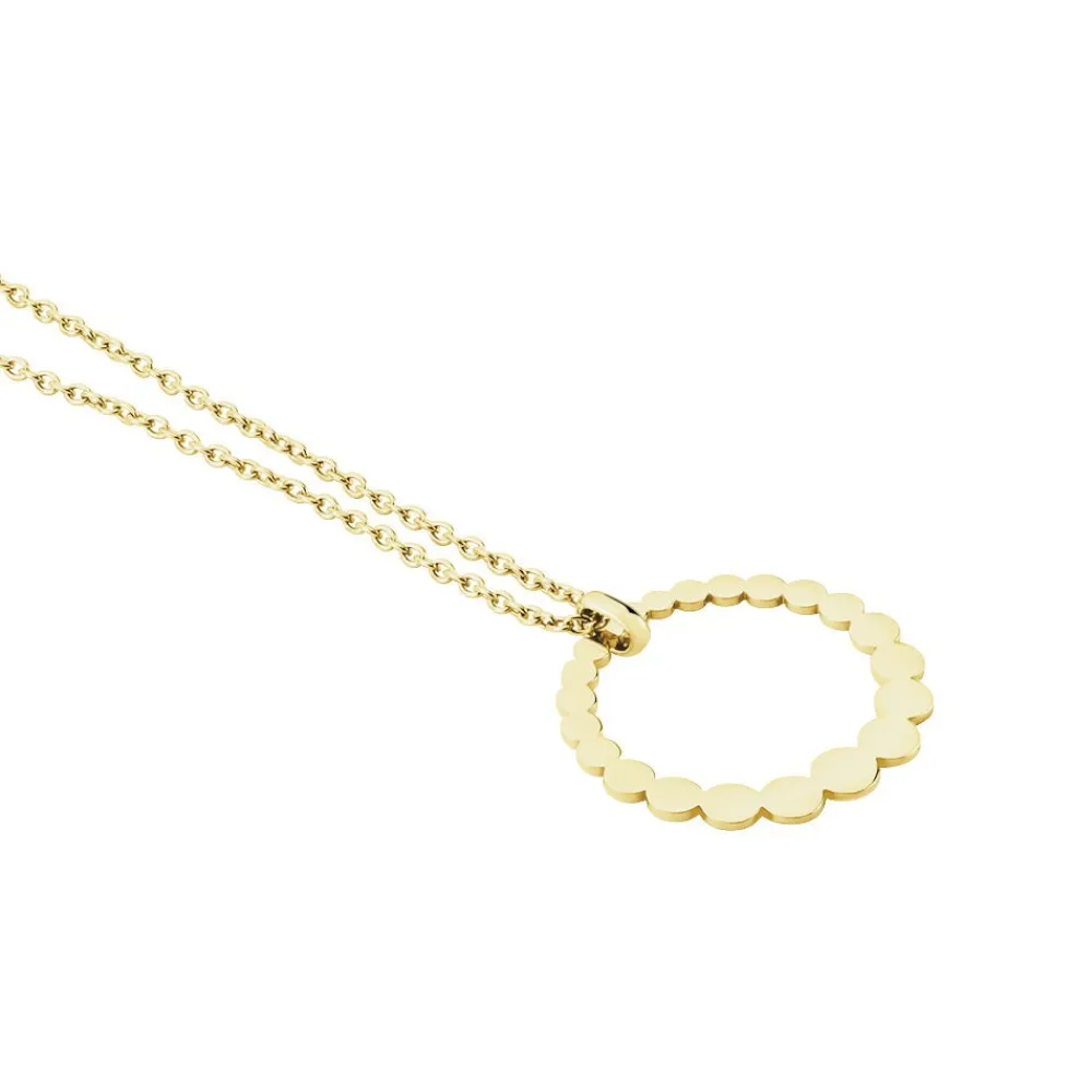 Collier Sautoir Acier Doré Naomi|Marc Orian Best