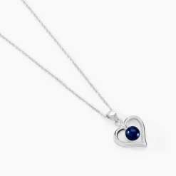Collier Saynaae Argent Blanc Perle De Culture