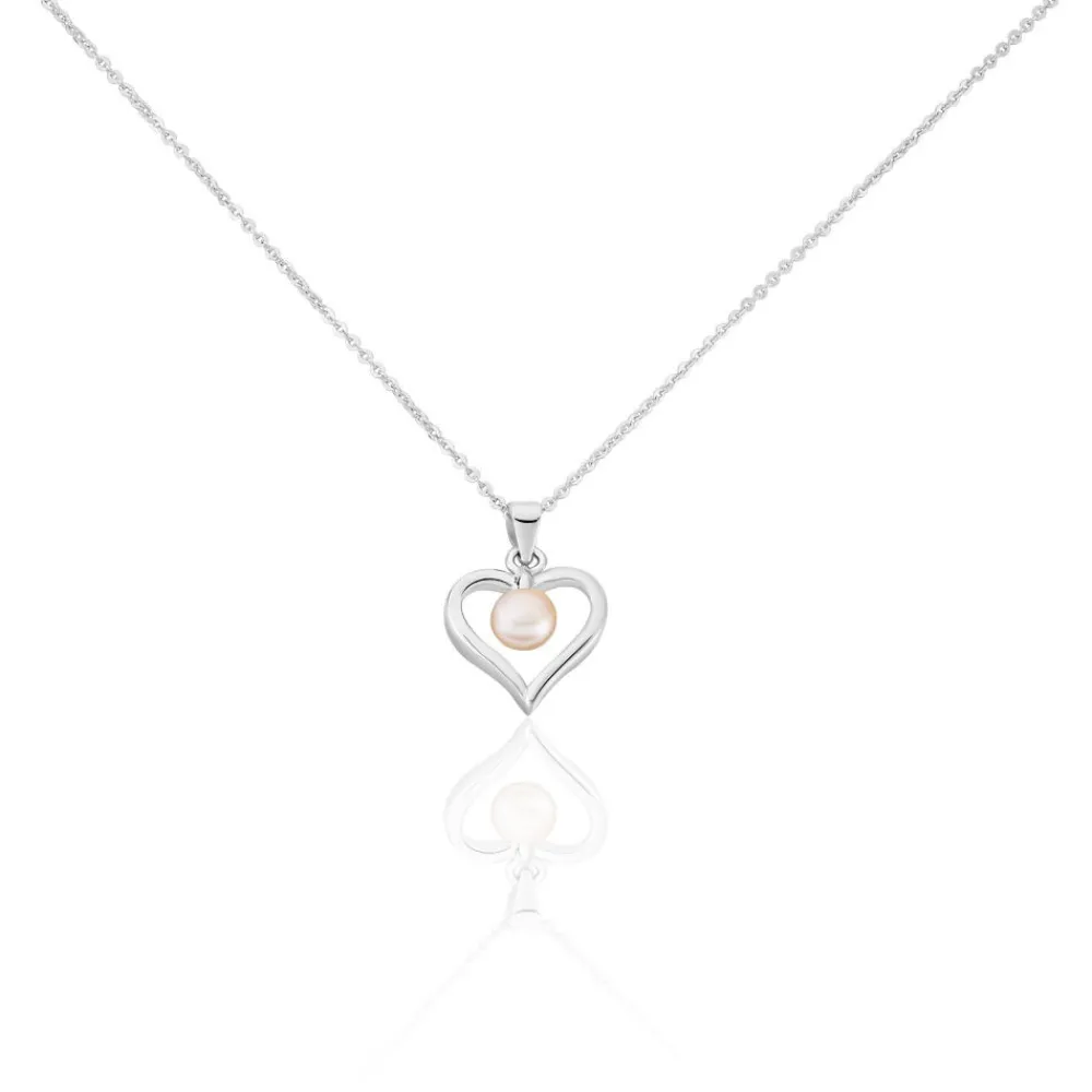 Collier Saynaae Argent Blanc Perle De Culture|Marc Orian Sale