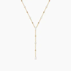 Collier Scintillante Plaqué Or Jaune Oxyde De Zirconium|Marc Orian Discount