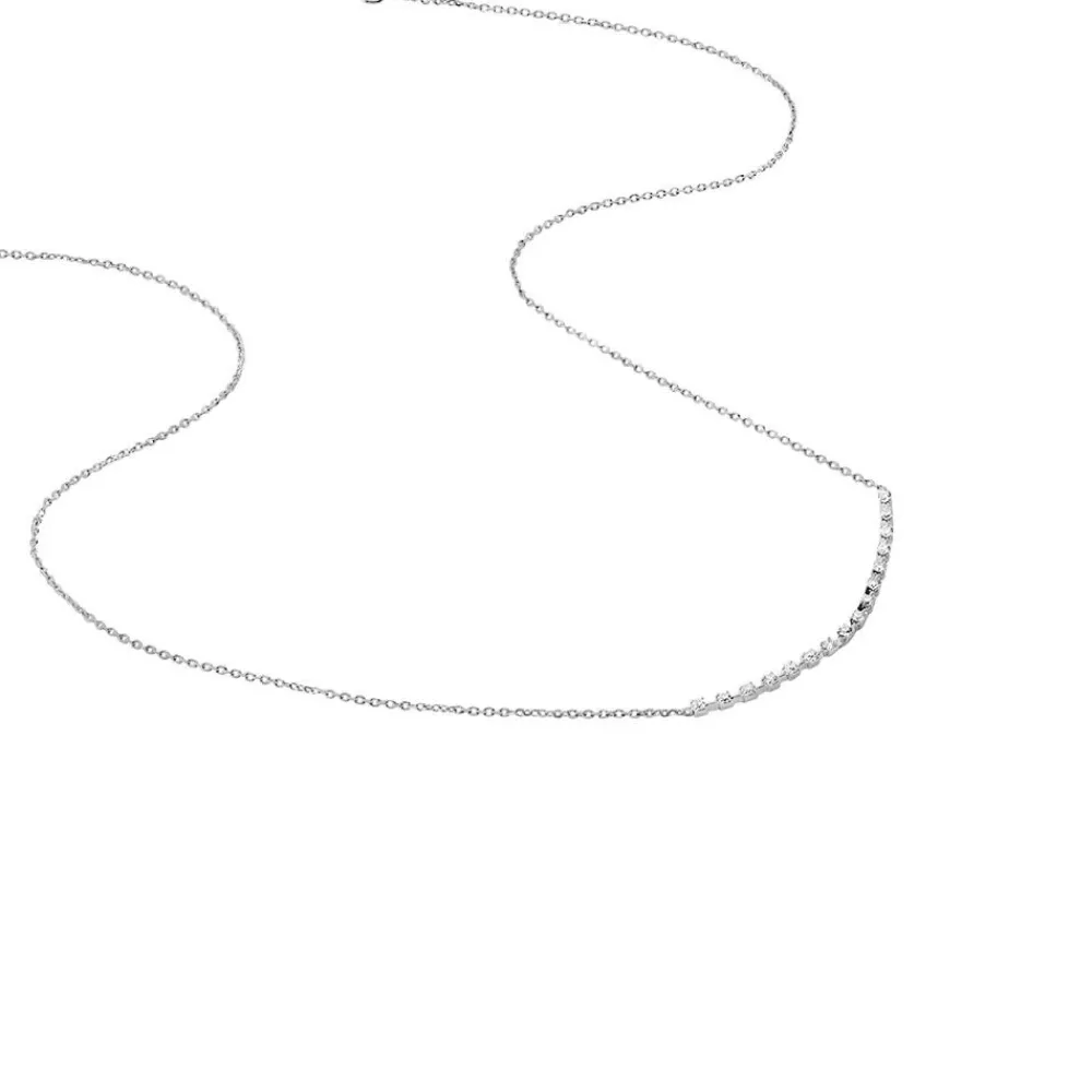 Collier Selina Or Blanc Diamant|Marc Orian Clearance