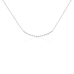 Collier Selina Or Blanc Diamant|Marc Orian Clearance