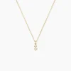 Collier Serenya Or Jaune Diamant Synthétique
