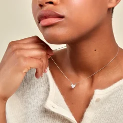 Collier Seya Argent Blanc Oxyde De Zirconium|Marc Orian Sale