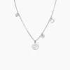 Collier Seyma Argent Blanc Oxyde De Zirconium