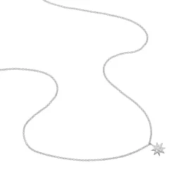 Collier Shanis Argent Blanc Oxyde De Zirconium