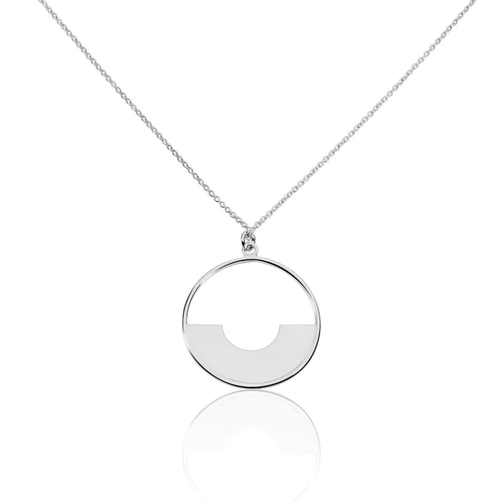 Collier Shemsi Argent Blanc|Marc Orian Hot