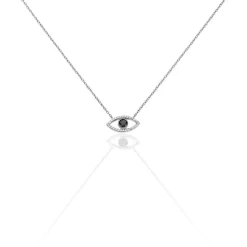 Collier Shemsi Argent Blanc Oxyde De Zirconium|Marc Orian Best