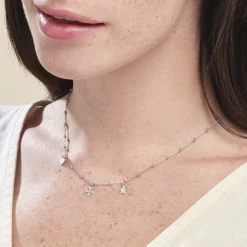Collier Shyama Argent Blanc|Marc Orian Hot