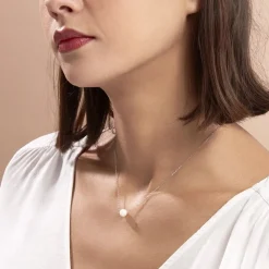 Collier Sissy Or Blanc Perle De Culture|Marc Orian Online