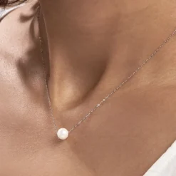 Collier Sissy Or Blanc Perle De Culture|Marc Orian Online