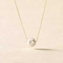 Collier Sissy Or Jaune Perle De Culture|Marc Orian New