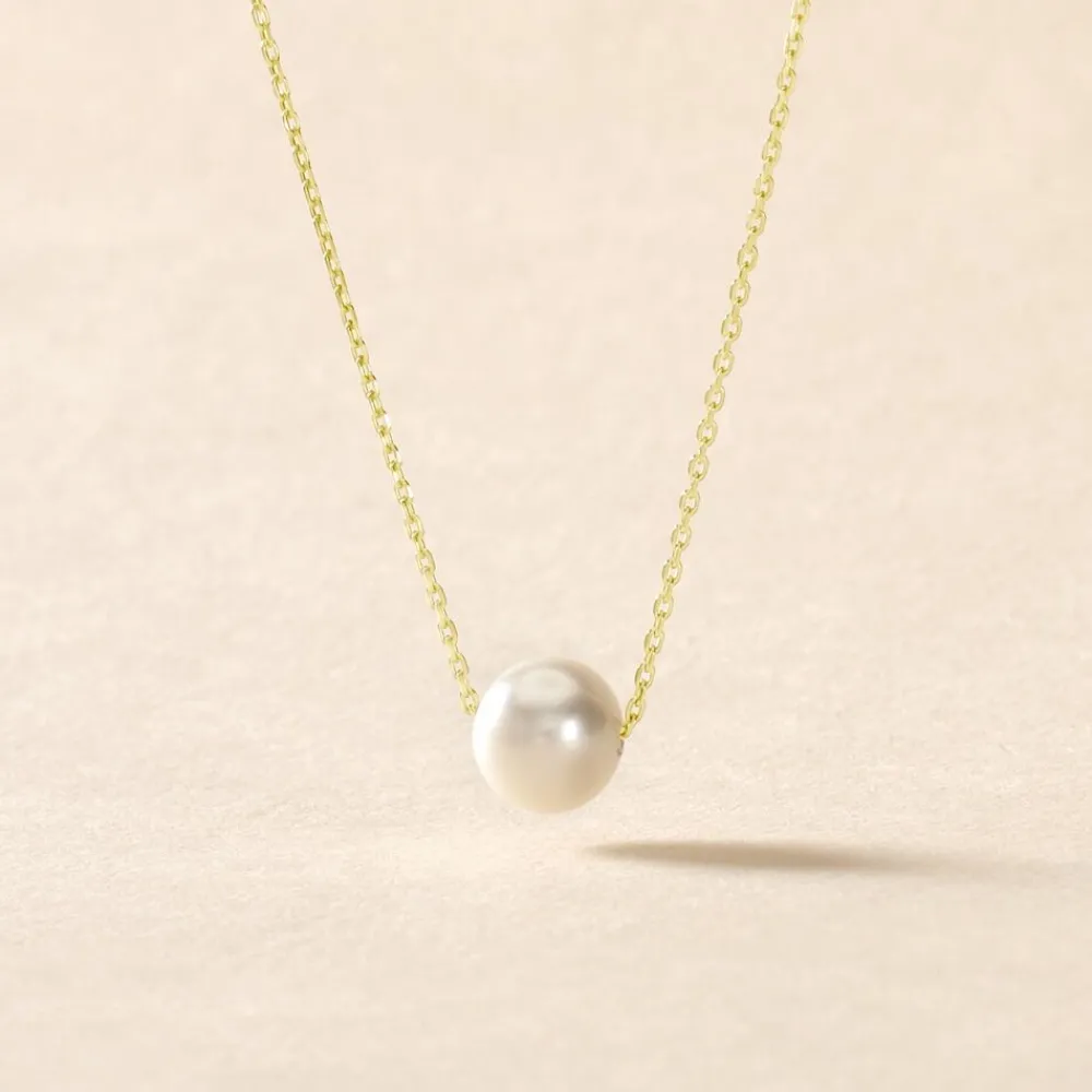 Collier Sissy Or Jaune Perle De Culture|Marc Orian New