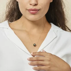 Collier Sissy Or Jaune Perle De Culture De Tahiti|Marc Orian Clearance