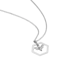 Collier Sitia Argent Blanc|Marc Orian Hot