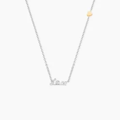 Collier Soana Or Jaune Argent Blanc Oxyde De Zirconium|Marc Orian Discount