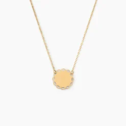 Collier Solaris Or Jaune