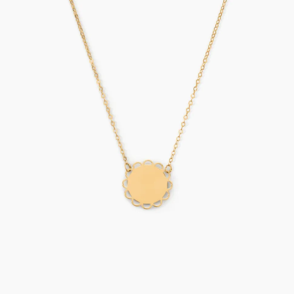 Collier Solaris Or Jaune
