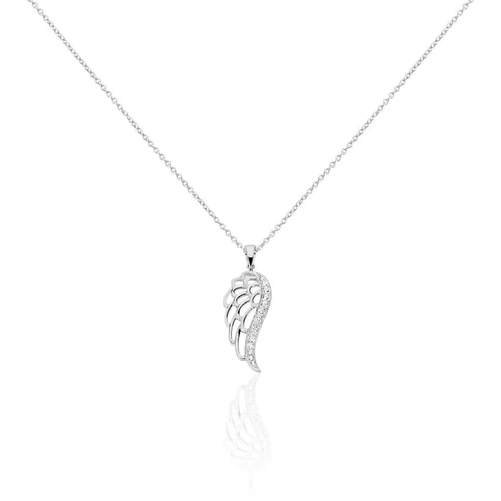 Collier Soliana Argent Blanc Oxyde De Zirconium|Marc Orian