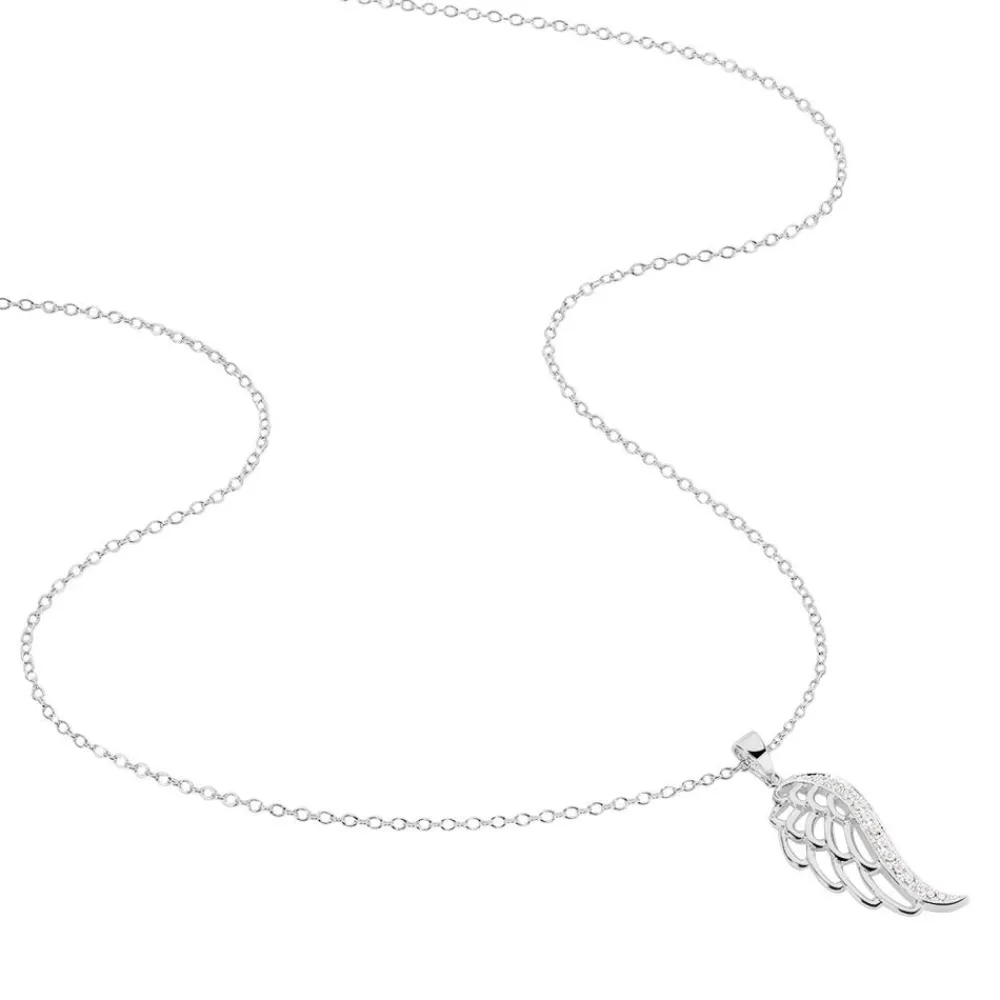 Collier Soliana Argent Blanc Oxyde De Zirconium|Marc Orian