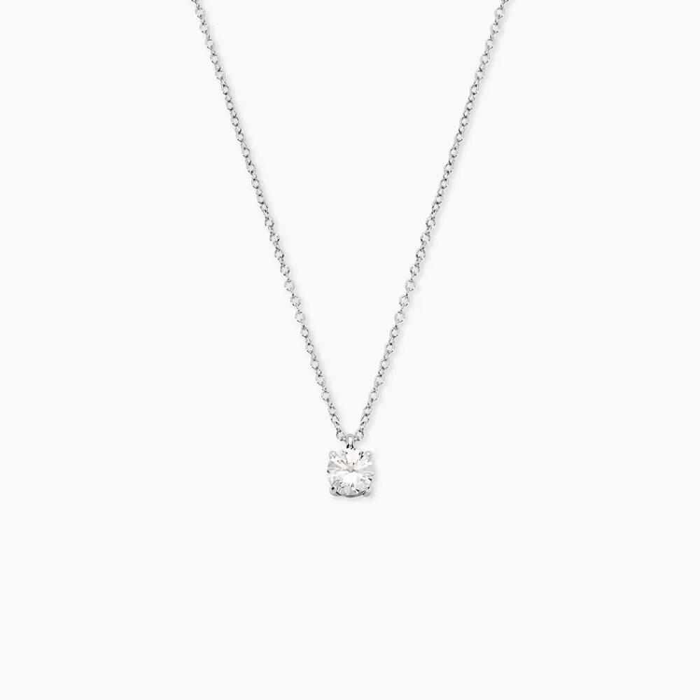 Collier Solitaire Argent Lylwenn|Marc Orian Hot