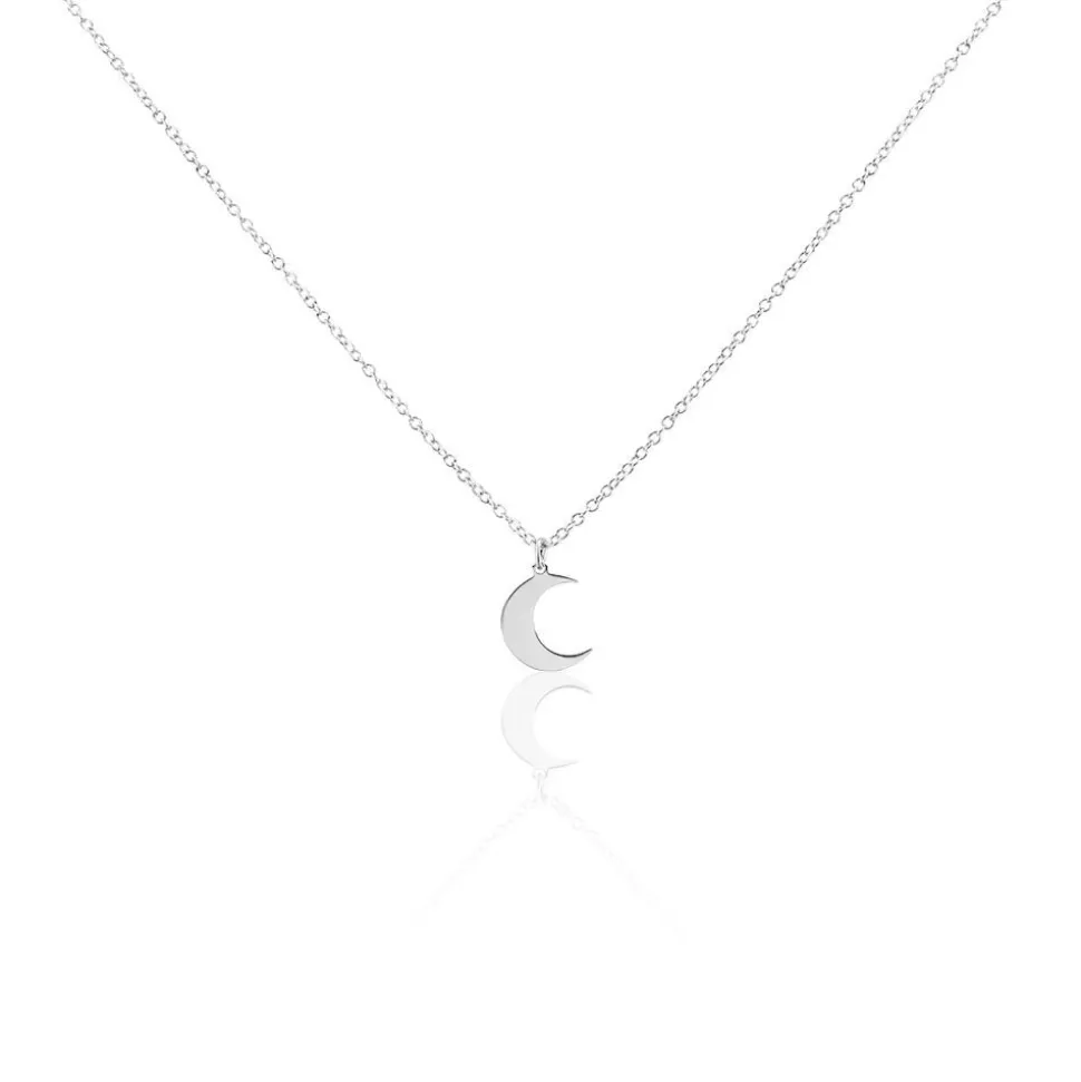 Collier Sonnie Argent Blanc