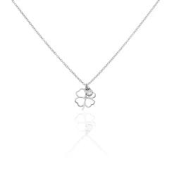 Collier Spirit Argent Blanc Oxyde De Zirconium