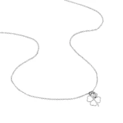 Collier Spirit Argent Blanc Oxyde De Zirconium