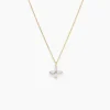 Collier Stellia Or Jaune Oxyde De Zirconium