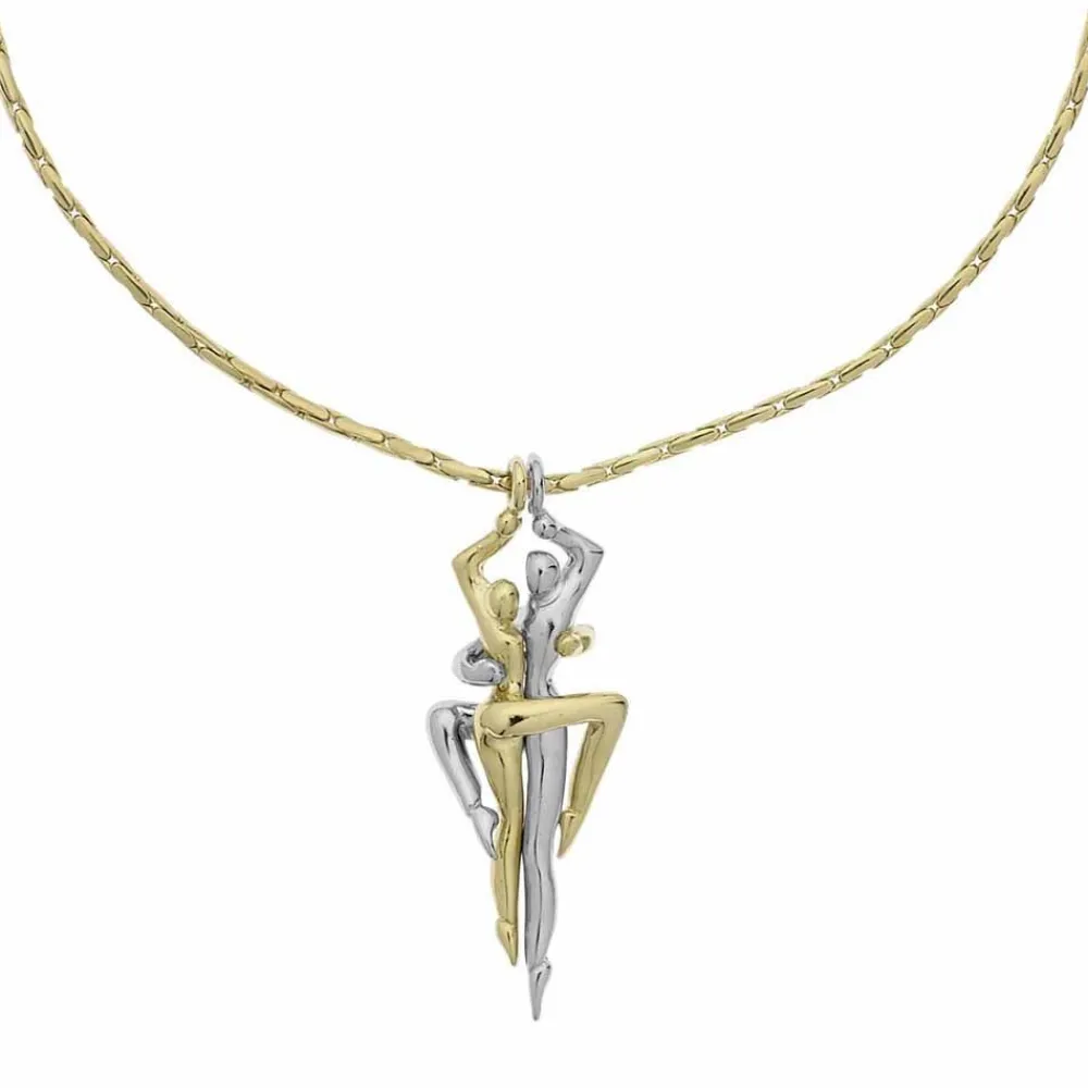 Collier Suraya Laiton Bicolore|JOURDAN Online