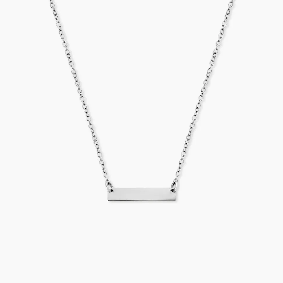 Collier Suzeanne Argent Blanc