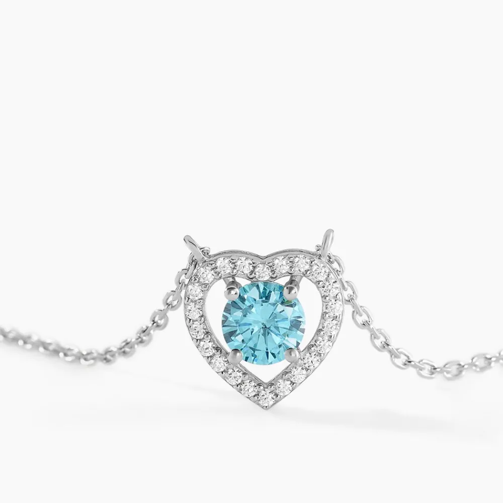 Collier Suzon Argent Blanc Oxyde De Zirconium|Marc Orian Clearance