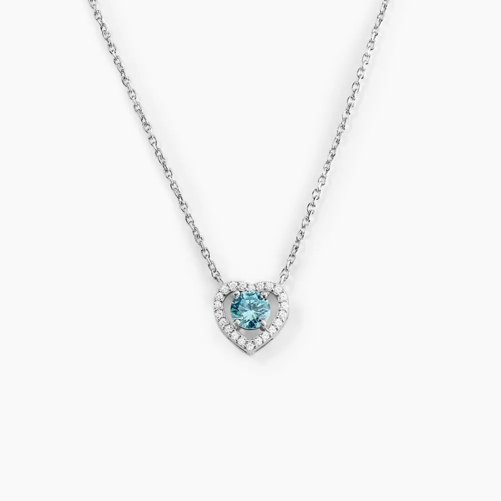 Collier Suzon Argent Blanc Oxyde De Zirconium|Marc Orian Clearance