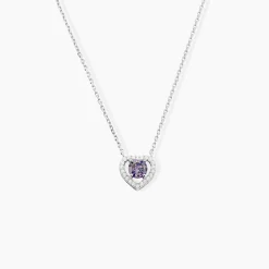 Collier Suzon Argent Blanc Oxyde De Zirconium|Marc Orian Sale