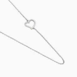 Collier Tahis Argent Blanc Oxyde De Zirconium|Marc Orian Online