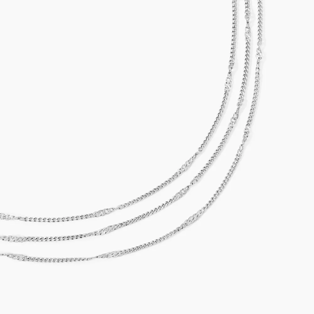 Collier Tango Argent Blanc|Marc Orian Hot