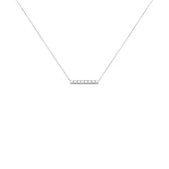 Collier Teressa Argent Blanc|Marc Orian