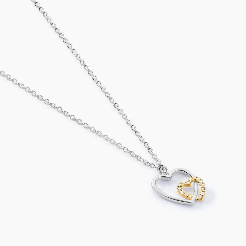 Collier Ticia Or Jaune Argent Blanc Oxyde De Zirconium|Marc Orian Clearance