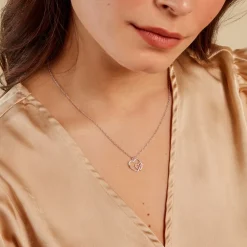 Collier Ticia Or Jaune Argent Blanc Oxyde De Zirconium|Marc Orian Clearance